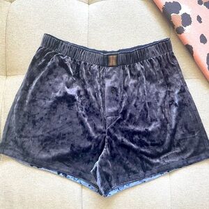 Savage x Fenty velvet boxer, size M